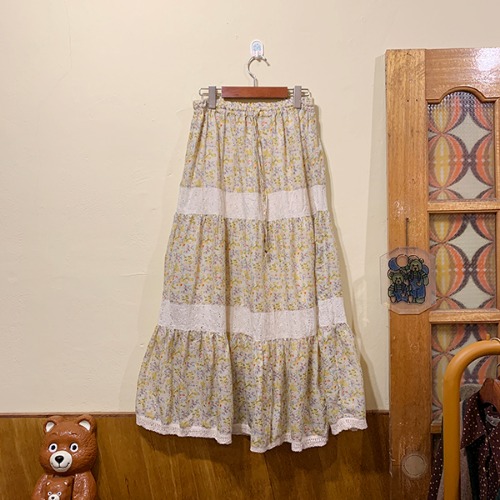 Vintage Flower Lace Skirt