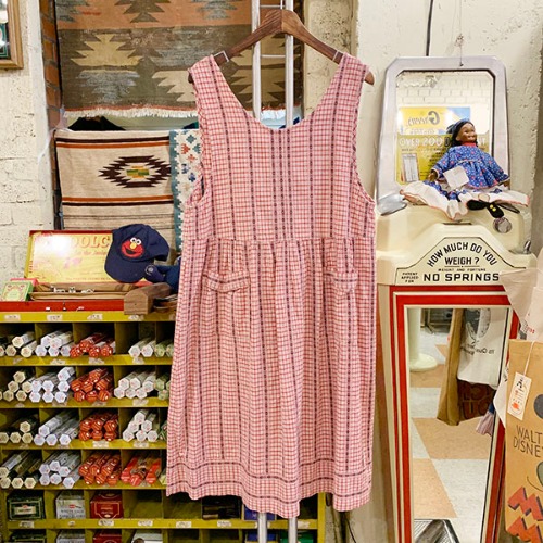 Vintage Check Dress