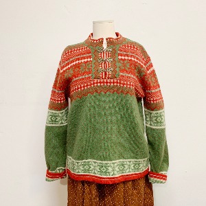 Vintage Nordic Wool Sweater
