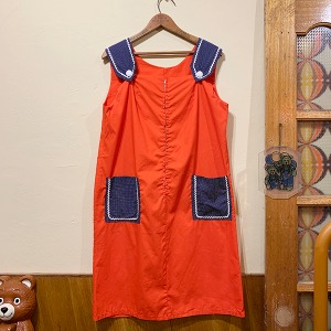 Vintage Red &amp; Polka Dot Shft Dress