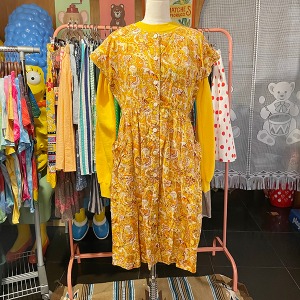 Vintage Paisley Dress