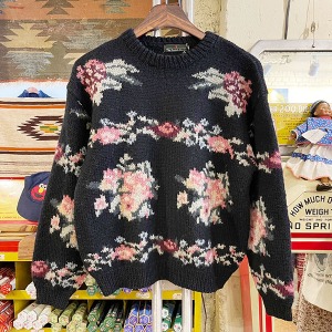 Vintage Flower Sweater