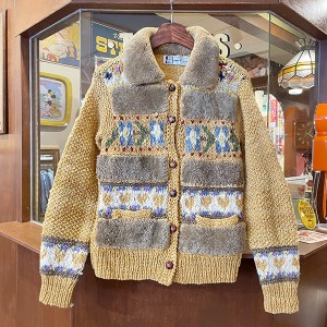 Vintage handmade wool cardigan