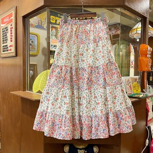 Vintage Flower  Skirt