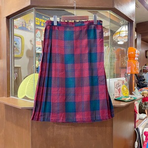 Vintage Check Lap Skirt