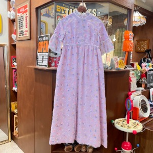 Vintage Flower Lace Dress