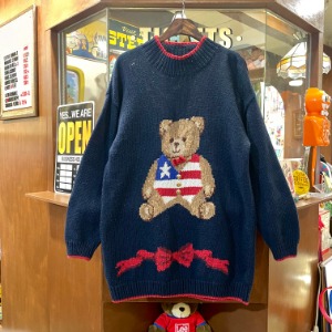 Vintage Teddy bear Sweater