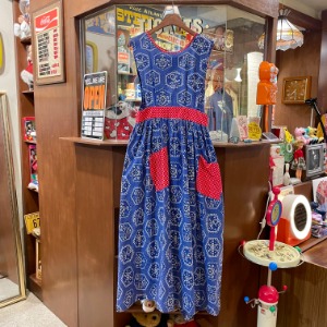 70&#039;s Apron Dress Made in JAPAN