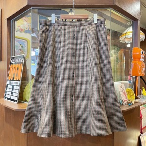 Vintage Check Skirt