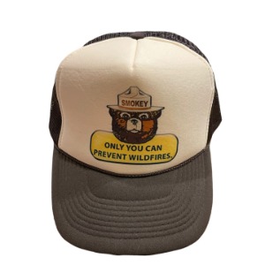 Vintage Smokey Bear trucker Hat