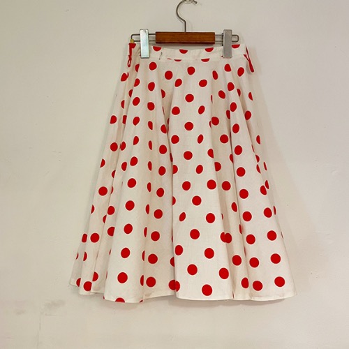 Vintage Dot Skirt