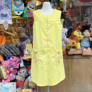 60-70’s Pineapple Embroidery Dress USA