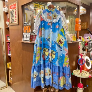 Vintage SpongeBob Handmade Dress USA