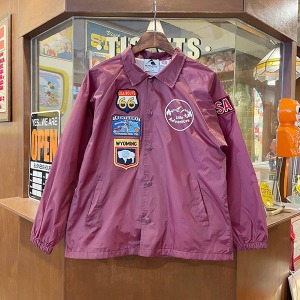 Vintage patch nylon Jacket by Beams boy